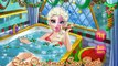 Детка ребенок ванна Рождество дисней Эльза для замороженный замороженные игра Игры Дети спа спа видео ♥ ♥
