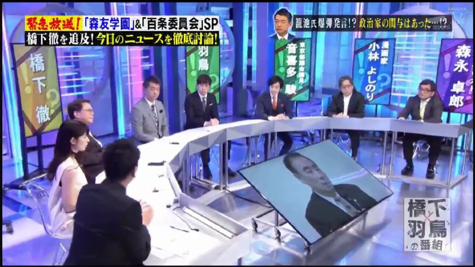 橋下 羽鳥の番組 17年3月日 1703 Video Dailymotion