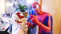 Pink Spidergirl Pregnant & Spiderman Stop Motion Play Doh Spiderbaby Superheroes Prank Vid