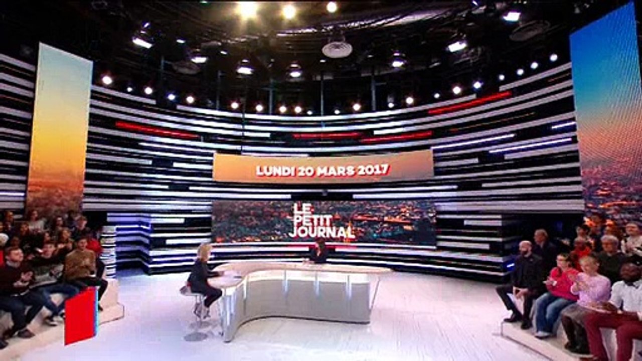 Cyrille Eldin dévoile le nouveau plateau du Petit Journal hier soir sur Canal Plus - Regardez