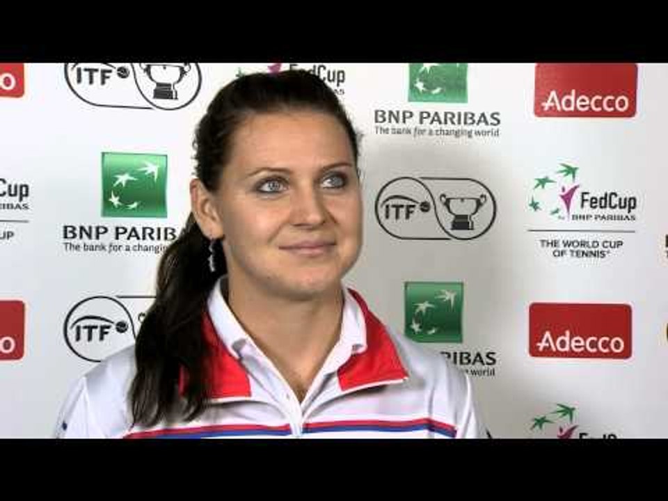 2014 Fed Cup Final | Official Fed Cup - Interview Lucie Safarova