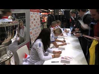 | Official Fed Cup - Czech Team Public Autograph Session