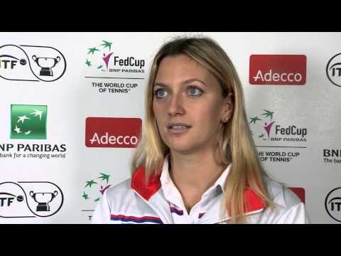 2014 Fed Cup Final | Official Fed Cup Petra KVITOVA Interview