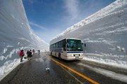 Découvrez le mur de neige 