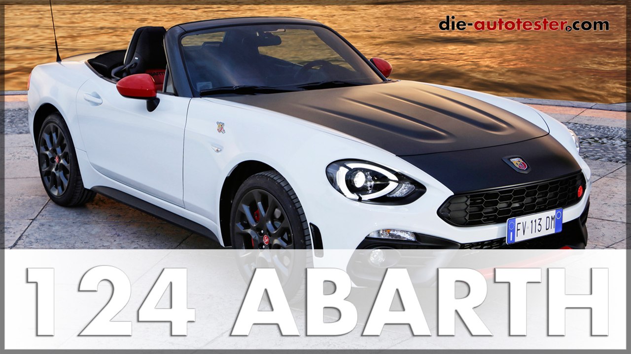 124 Abarth Spider Test & Fahrbericht 2017 | Auto | Deutsch