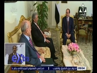غرفة الأخبار | السيسي يؤكد لوزير الإنتاج الحربي الباكستاني الحرص على تطوير التعاون الثنائي