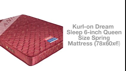 Top 10 Best Selling Kurlon Mattresses Price in India