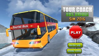 Tour Coach Bus Driver Sim 2016 - Android Gameplay HD