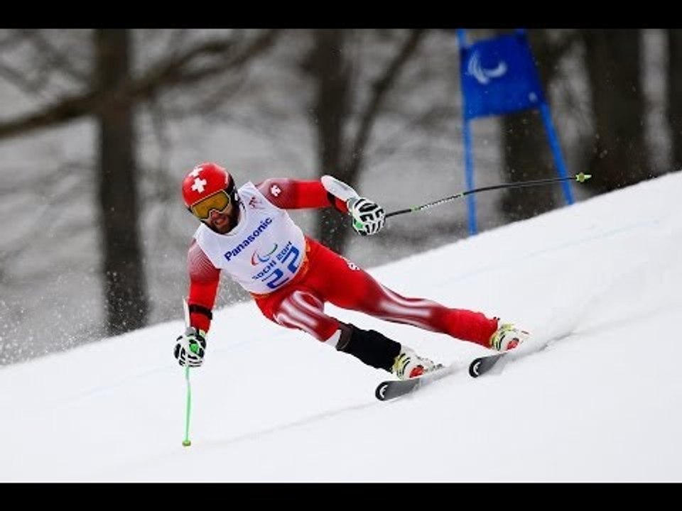 Michael Bruegger | Men's super-G standing | Sochi 2014 Paralympic Winter Games