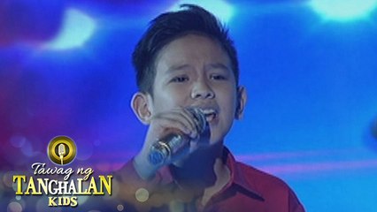 Tawag ng Tanghalan Kids: Justine Tan | Love On Top