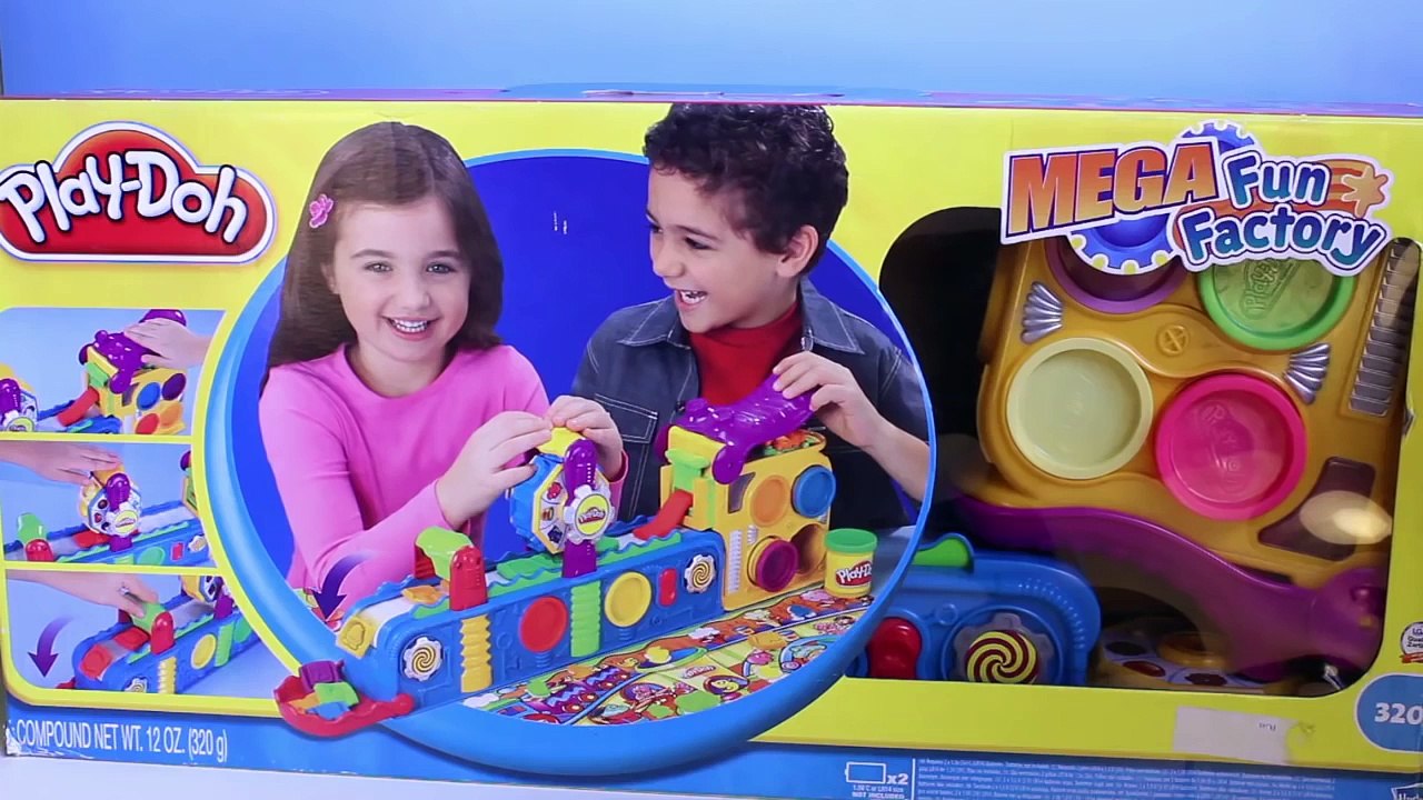 Доч завод весело мега играть пластилин Обзор Игрушки HASBRO
