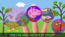PEPPA PIG BIG HERO 6 COSTUMES FINGER FAMILY DRAWING WITH LYRICS SONG & MORE NURSERY RHYMES