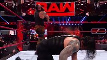 Roman Reigns spears UnderTaker- Raw, March 20, 2017