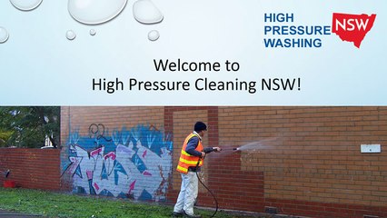 High Pressure Cleaning NSW