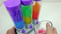 DIY How To Make Real Coca Cola Syringe Glue Slime Water Balloons Ball Learn Colors Slime