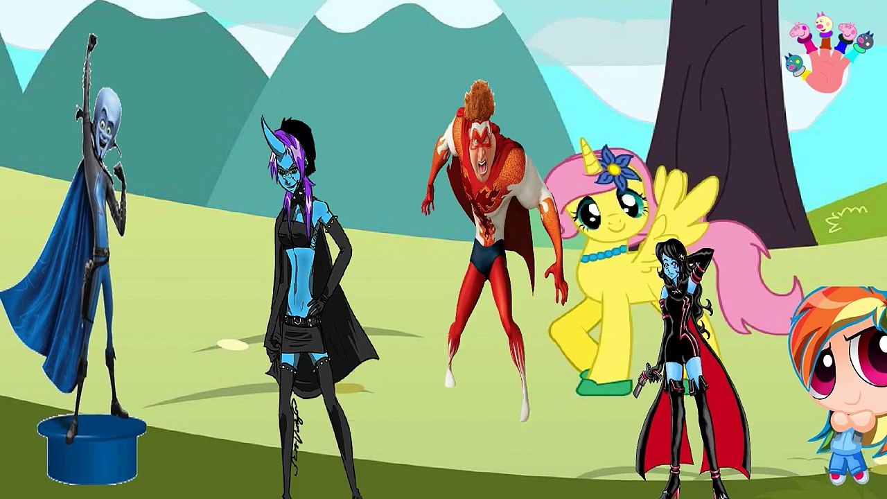 MEGAMIND Finger Family Song | Nursery Rhymes & Songs For Children