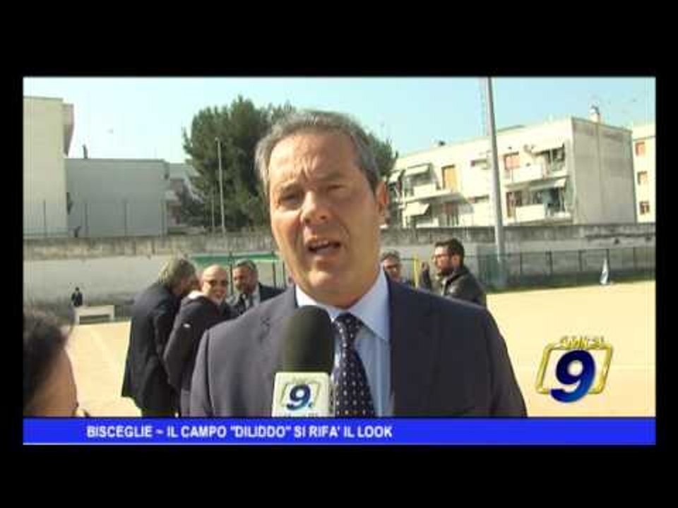 Bisceglie |  Il campo Diliddo si rifà il look