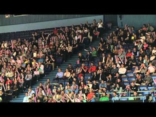 Czech Fans show their colours in Ostrava