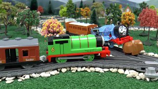 Thomas and Friends Funny Accident Prank & Play Doh Diggin Rigs Toys Rescue Kids Toy Unboxing