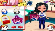 Princess Pocahontas and Merida Pokemon Trainers - Disney Princess Pokemon Go Game for Kids