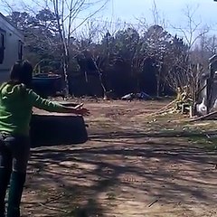 This Goose Is Glad To See Its Owner