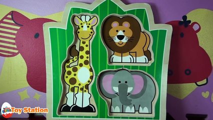 Jungle Animals for Children NEW | Learn Jungle Animals Names and Sounds for Kids