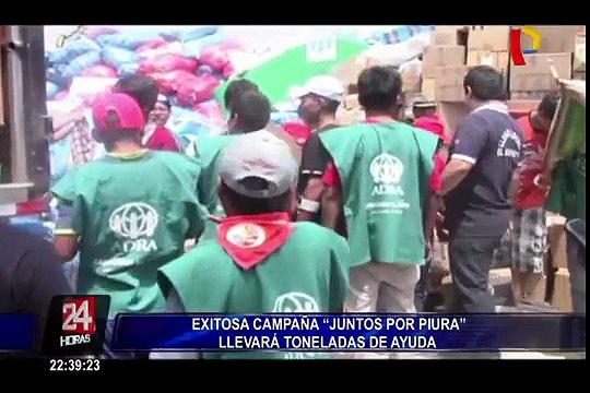 “Juntos por Piura”: exitosa campaña llevará más de 70 toneladas de ayuda a damnificados