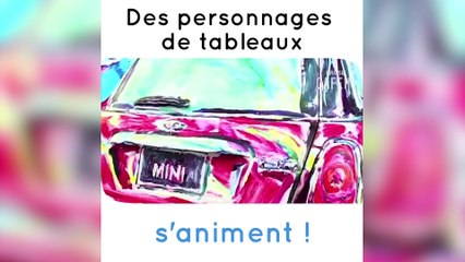 Quand des personnages de tableaux s’animent !