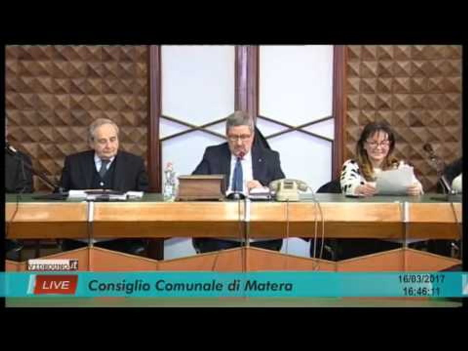 Consiglio Comunale 16 marzo 2017