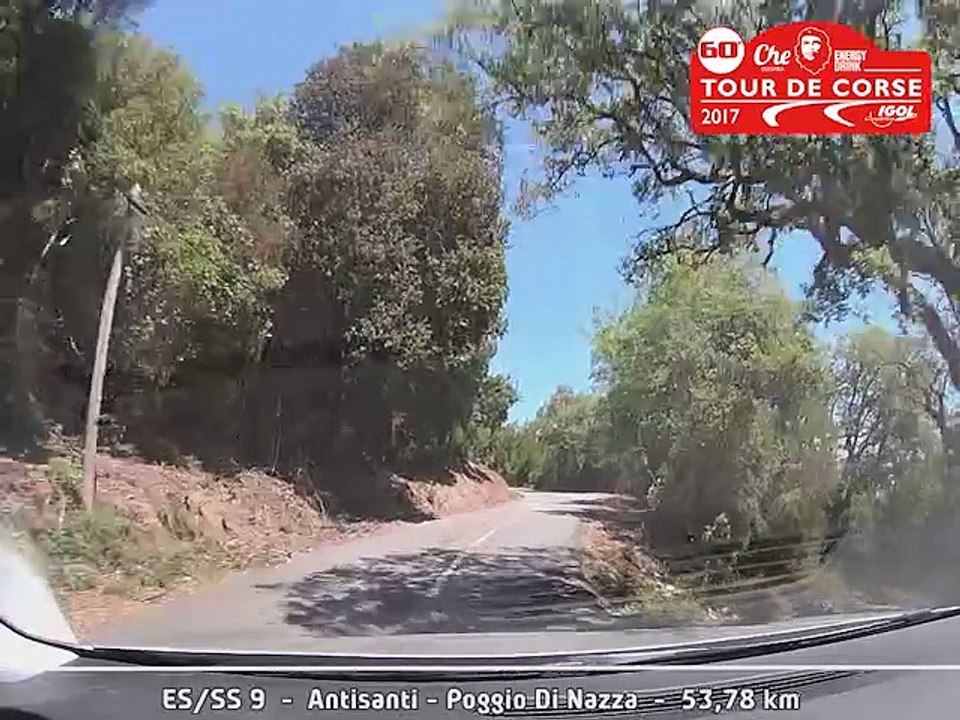 Tour de Corse 2017 : Caméra embarquée ES 9 : Antisanti - Poggio di Nazza