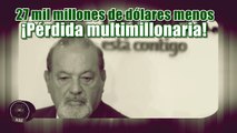 Carlos Slim pierde 27 mil millones de dólares en solo un año