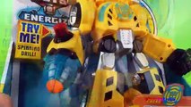 Transformers Rescue Bots Optimus Prime Playskool Heroes & Chase Bumblebee Blades Save Bubb