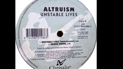 Altruism - Urban Sirens (B2)