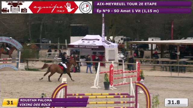CSO Epreuve 2 - A1 Vitesse 115 - Aix Méreuil - 18 mars 2017