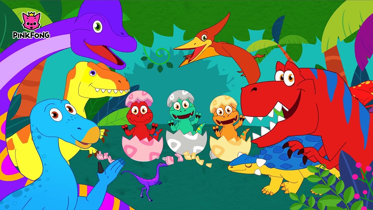 И животные мультфильм динозавры Семья палец для горилла Дети лев Подробнее медсестра песни трет-рекс |