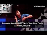 2016 World Tour Grand Finals Highlights: Dimitrij Ovtcharov vs Fan Zhendong (1/4)