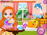 Baby Barbies Little Sister - Newborn Baby Feeding and Bathing Games