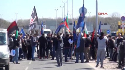 Edirne Bulgaristan'da Türkler Oy Kullanmaya Gelmesin Eylemi- Ek Görüntüler