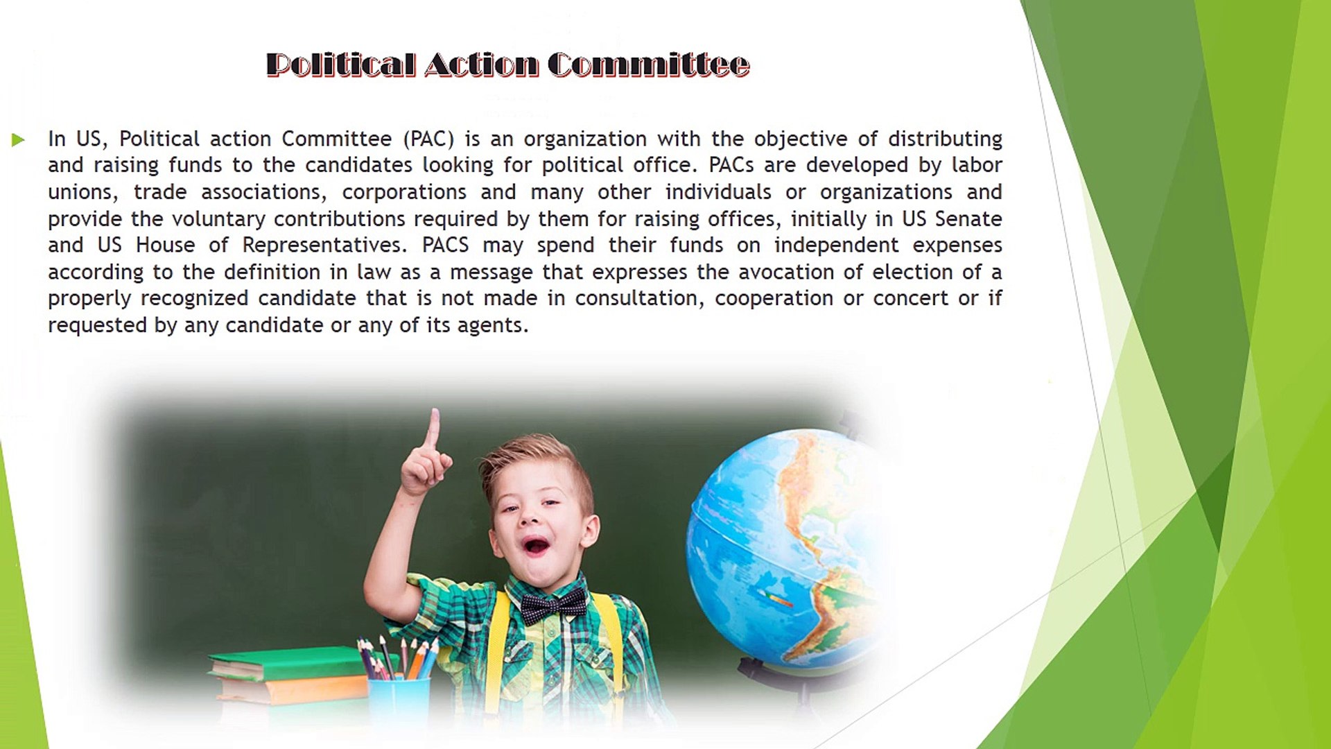 ⁣Political Action Committee