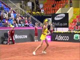 Official Fed Cup Highlights: Maria Kirilenko (RUS) v Daniela Hantuchova (SVK)