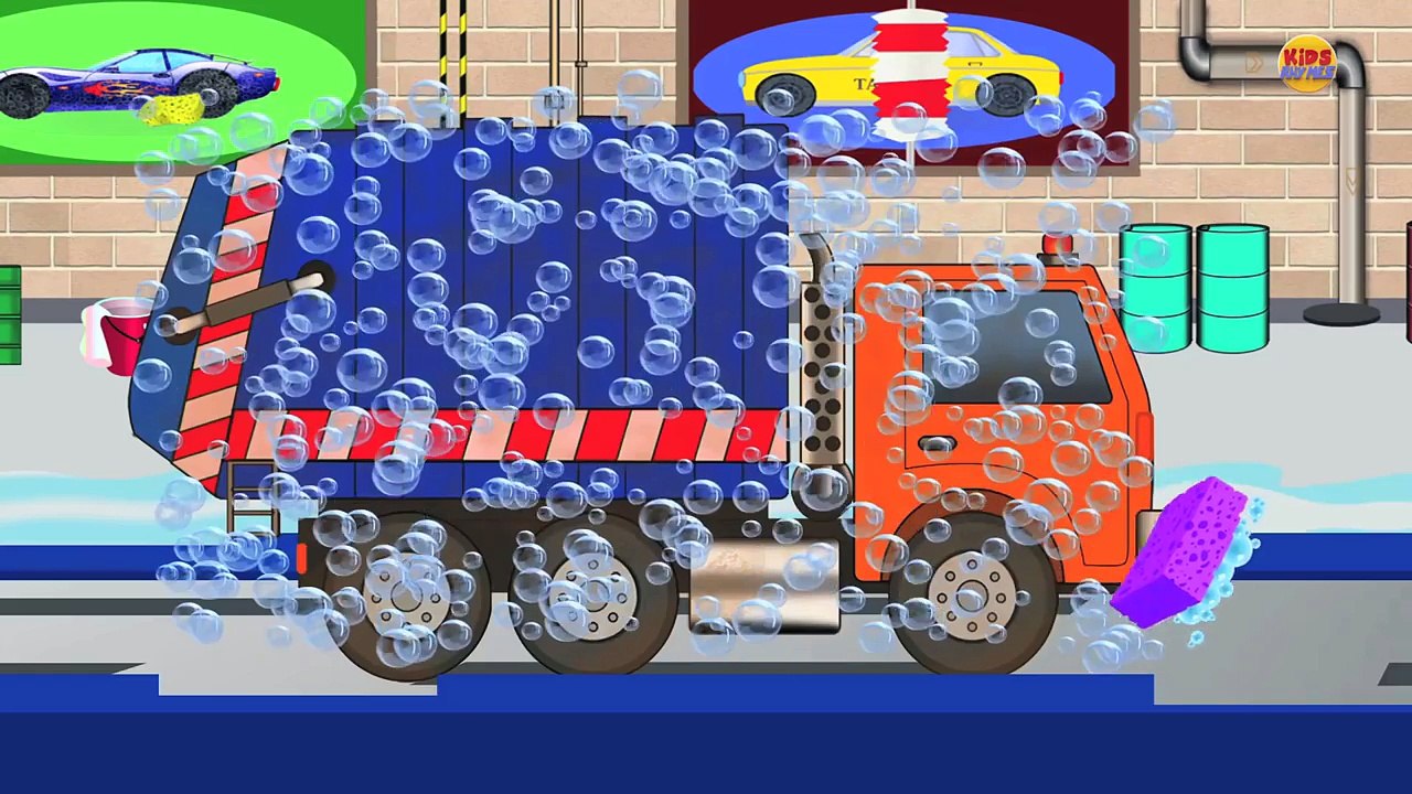 Dump Truck | Car Wash | Kids Videos | Learn Transport