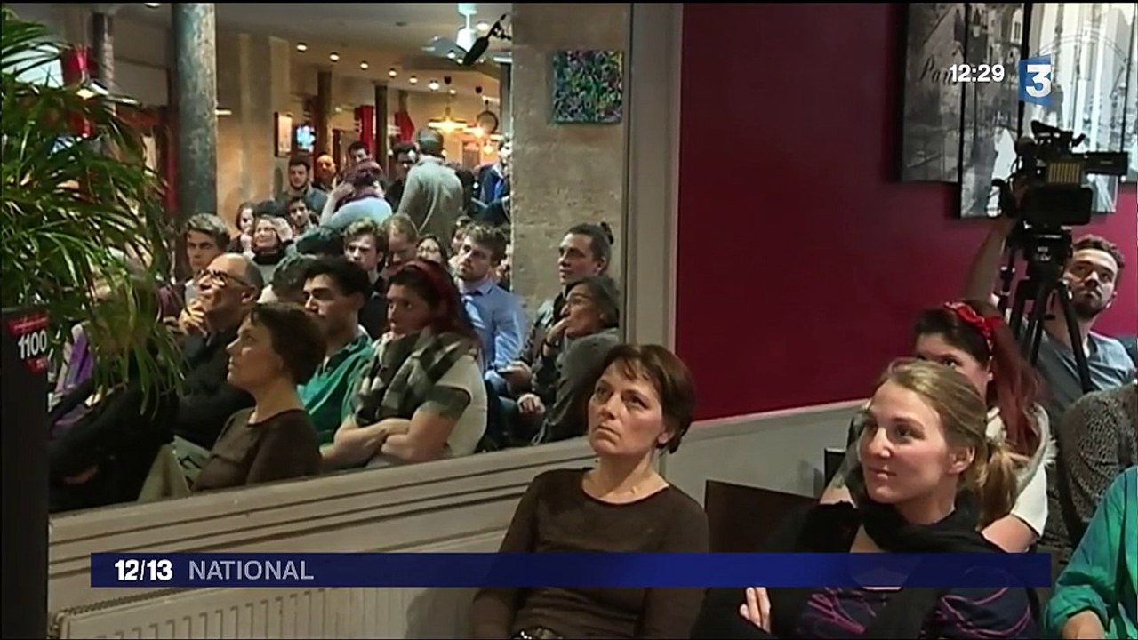 Présidentielle : dans chaque camp, les militants réunis pour le débat