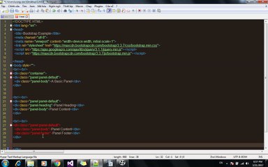 Lophocvitinh.COM***Tự học Bootstrap - Phần cơ bản - Bài 17 - Thanh panel
