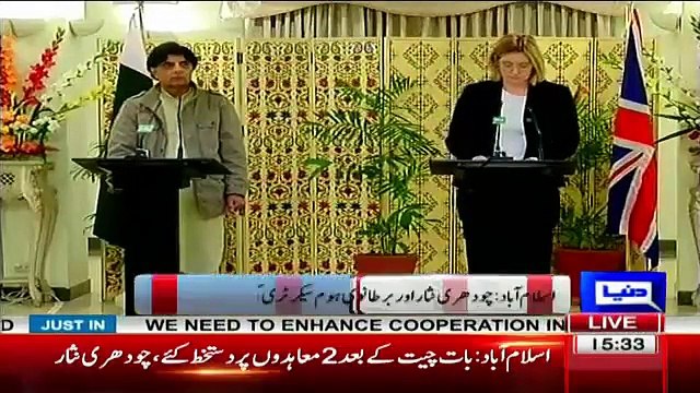 Altaf Hussain is being protected by your secret service Reporter to Home Secretary of UK