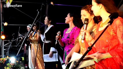 Kurdish community in London celebrate beginning of Spring festival