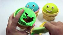 Play Doh Ice Cream Cupcakes Surprise Toys PEPPA PIG EGGS Pet Shop and My POny