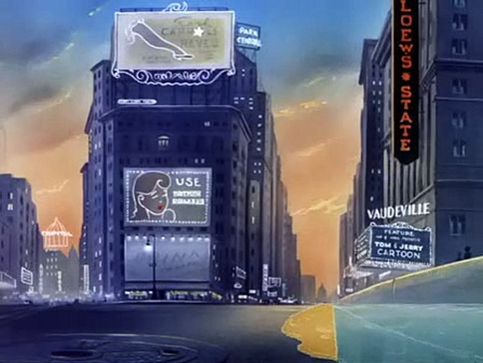 Tom and Jerry Mouse in Manhattan