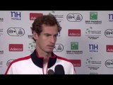 Andy Murray (GBR) after winning Rubber 2