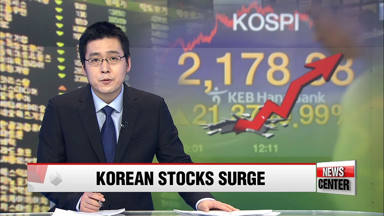 Korean stocks log highest close since July 2011