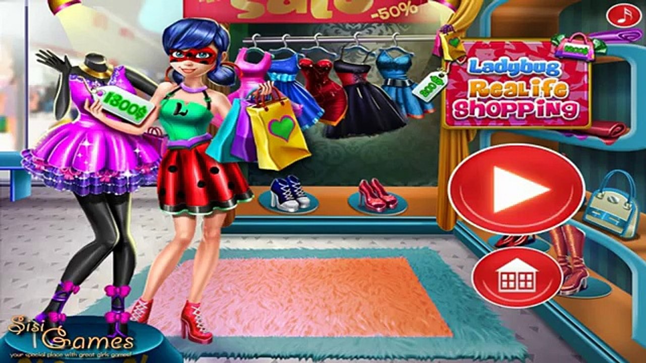Miraculous Ladybug Realife Shopping Baby Games for Kids